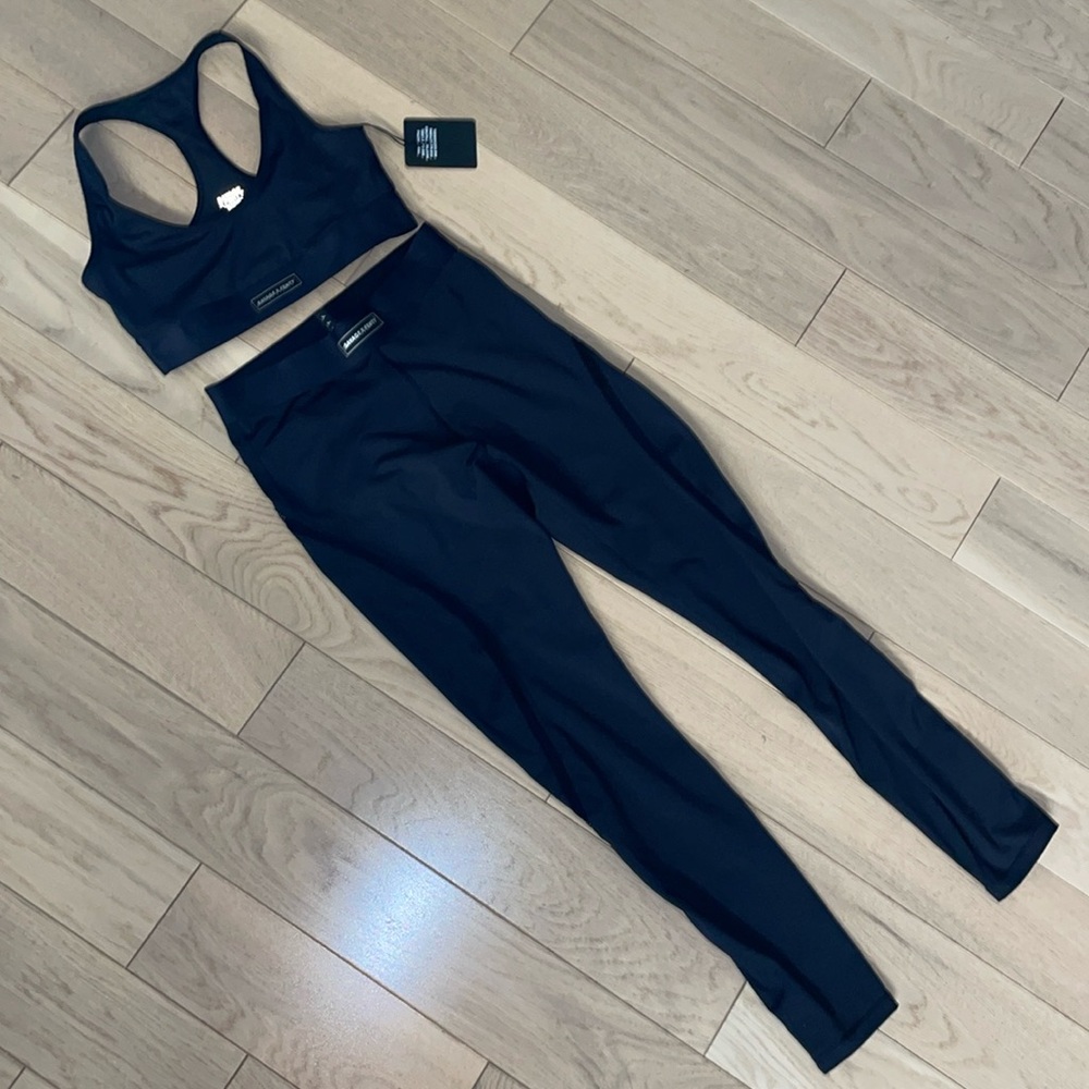 3 for 30 savage x fenty bundle black sports bra legging